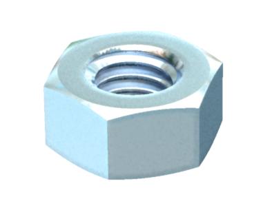 BETTERMANN Mutter M6 ST SW10mm f/vz DIN934 M6 F