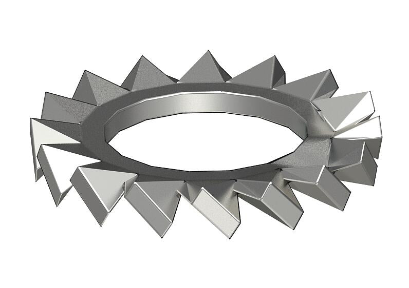 BETTERMANN Fächerscheibe M6 VA V4A SWS M6 A4 off.Außenverz