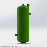 Flüssigkeitssammler FBS-10-2021, 10 Ltr. stehend, 33bar, ohne Anschlussventile