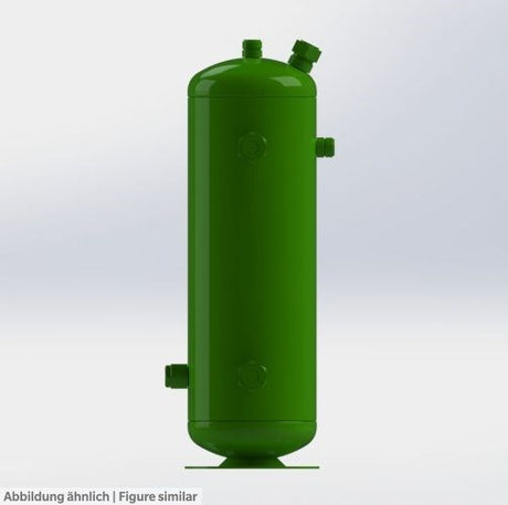 Flüssigkeitssammler FBS-10-2021, 10 Ltr. stehend, 33bar, ohne Anschlussventile