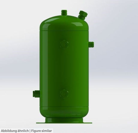 Flüssigkeitssammler FBS-15-2021, 15 Ltr. stehend, 33bar, ohne Anschlussventile