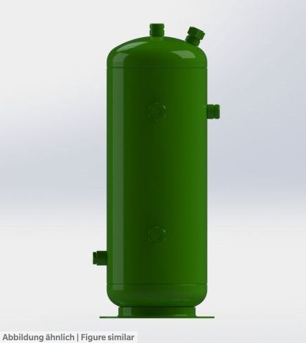 Flüssigkeitssammler FBS-20-2021, 20 Ltr. stehend, 33bar, ohne Anschlussventile