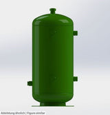 Flüssigkeitssammler FBS-30-2021, 30 Ltr. stehend, 33bar, ohne Anschlussventile