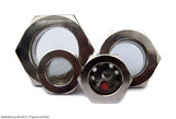 Ersatzschauglas Rotalock-Typ 1-1/4" Schauglas, Ü-Mutter, Teflondichtung