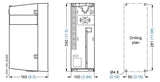 SIEMENS Frequenzumrichter 380-480V E3ph 6SL3210-1PE21-8AL0 A3ph 650Hz 50/60Hz