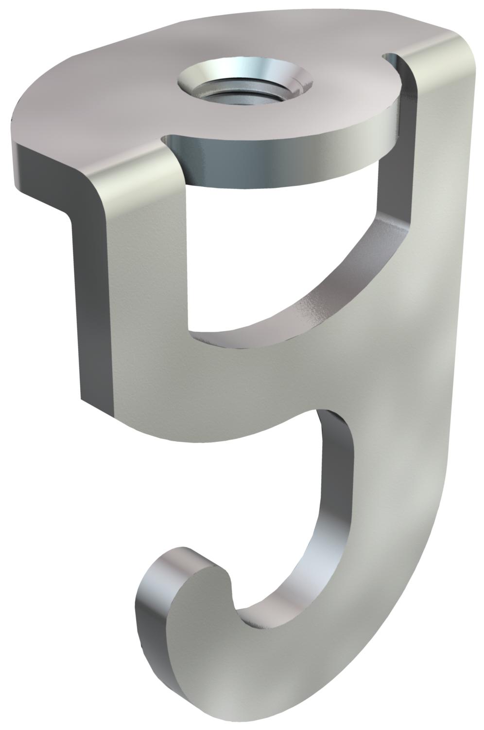 BETTERMANN Schraubhaken 2,5x39mm ST 2989 M8 G g/vz 1500N