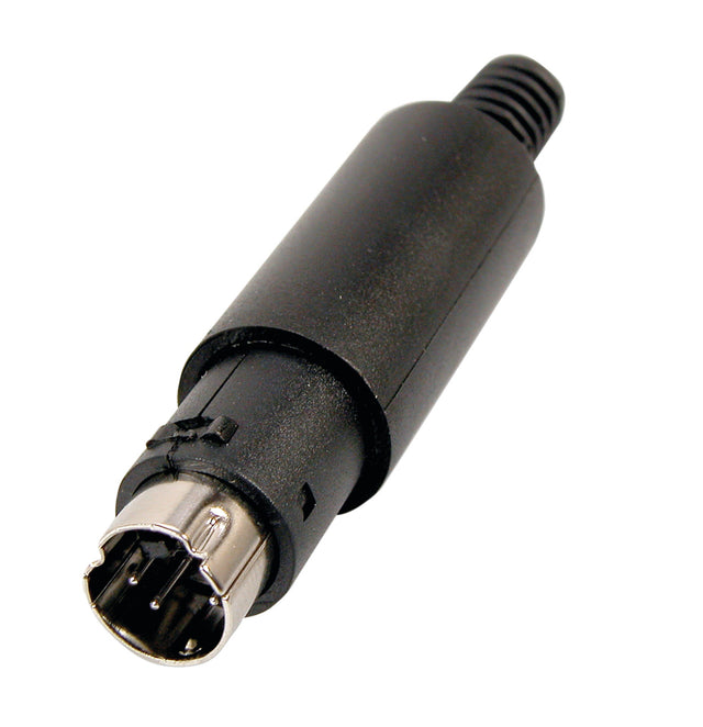Mini-DIN-Stecker 8-polig ED-DIO-M/08 m. Zugentlastung Stück