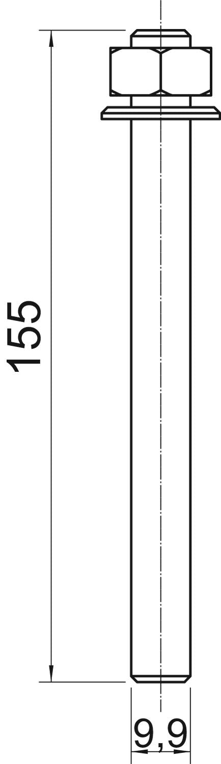 BETTERMANN Ankerstange VMU-A 12-155A4
