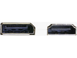 Delock Adapter mini DisplayPort 1.1 Stecker > DisplayPort / HDMI / DVI Buchse Passiv weiß
