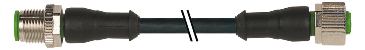 MURR Sensor-Aktorkabel 4p 2m M12 Male 7000-40021-6340200 ger M12 PUR