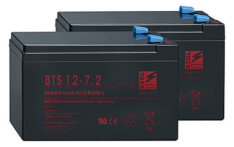 ZUMTOBEL Akku Block 12V Blei 24000mAh ONLITE eBox ACCU SET 18 pcs. PB/12 24Ah
