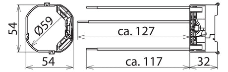 DEHN SE Überspannungsschutz 230VAC 2p STC 230 AP/UP akust 1,5kV