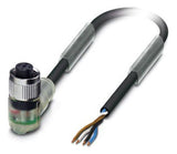 PHOENIX Sensor-Aktorkabel 4p 10m M12 PUR SAC-4P-10,0-PUR/M12FR-3L Female abgew