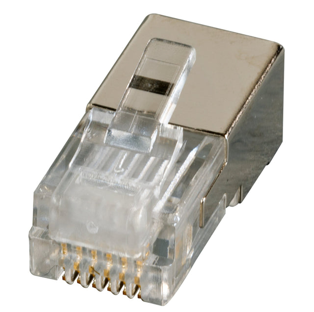 Modular-Stecker RJ12 STP, E-MO 6/6 G, VPE 100 Packung