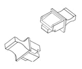 RJ45 Blindstopfen schwarz, VPE 100 Packung
