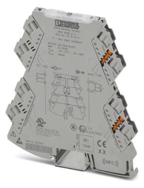 PHOENIX Trennverstärker 9,6-30V aktiv MINI MCR-2-I-I 1Kan Galv.Trenn NT