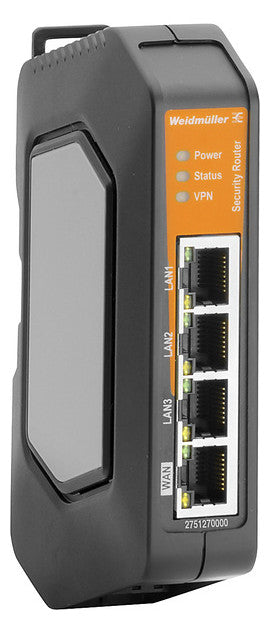 WEIDMÜLLER Router Hutschiene 3x10/100 IE-SR-4TX Eth 1xWAN VPN