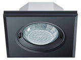 ESYLUX Präsenzmelder 180-360° UP sw IP20 FLAT PD- 360i/8 SQUARE BLACK Präsenzmeld
