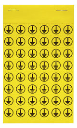 WEIDMÜLLER Kennzeichnungsmaterial ge SYMBOL-PACK 14X14 ERDE Piktogramm