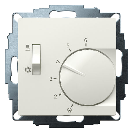 EBERLE Raumthermostat 230V 10A Wechsler UTE 1770-RAL9010-G-55 IP20 Bimetall
