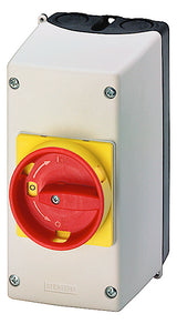 SIEMENS Leergehäuse Schaltgeräte Kst 3RV1923-1FA00 IP55 54x155x126mm Aufb