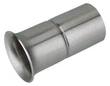 FRÄNKISCHE Steckendtülle Metall  50mm VES-E 50 edst unbeh Oberfl.gebürst