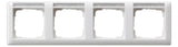 GIRA Rahmen 4f rws glz horiz BSF Kst Standard 55 109403