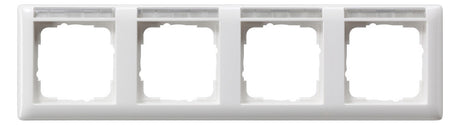 GIRA Rahmen 4f rws glz horiz BSF Kst Standard 55 109403