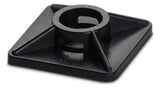 PHOENIX Befestigungssockel Kst sw 6mm WT-BASE LS HF 6 BK 27x27x6,5mm kleb
