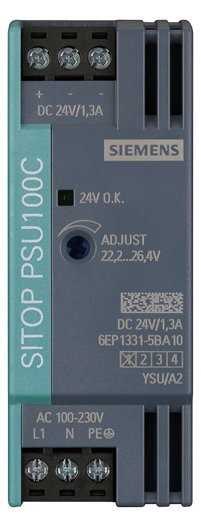 SIEMENS Gleichstromversorgung REG 30W SITOP 6EP1331-5BA10 22,2-26,4V 1,3A