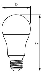 PHILIPS-LM LED-Lampe E27 A60 13W 4000K E CorePro LEDbulb ND 13-100W A60 E27 ws