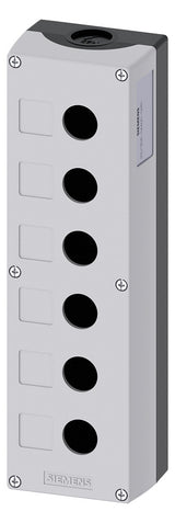 SIEMENS Aufbaugehäuse Kst  22mm IP68 3SU1806-0AA00-0AB1 85x280x63,8mm