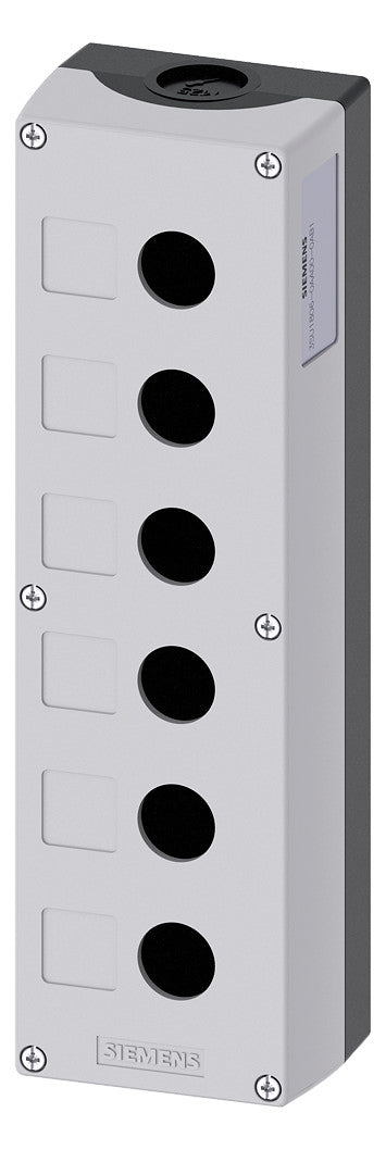 SIEMENS Aufbaugehäuse Kst  22mm IP68 3SU1806-0AA00-0AB1 85x280x63,8mm