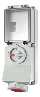 MENNEKES CEE-Schaltersteckdose 4p 32A 3h 5946A 400-440V/rt IP67 Kst gemischt