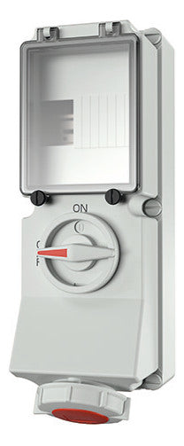 MENNEKES CEE-Schaltersteckdose 4p 32A 3h 5946A 400-440V/rt IP67 Kst gemischt