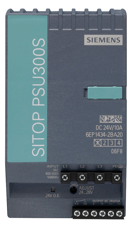 SIEMENS Gleichstromversorgung REG 24V 6EP1434-2BA20 240W 400VAC 10A IP20