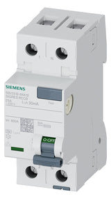 SIEMENS FI-Schutzschalter A 2p 230V 25A 5SV3312-6KK12 0,03A 2TE REG 10kA