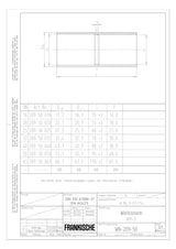 FRÄNKISCHE Alu-Steckmuffe  32mm unbeh AMS-E 32 hfr alu