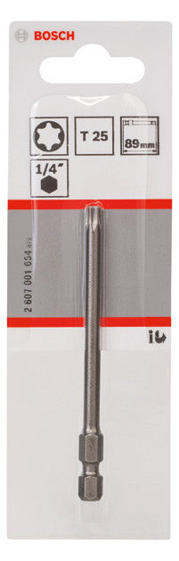 BOSCH-EW Bit TX25 L=89mm 6,4mm(1/4) 2607001654