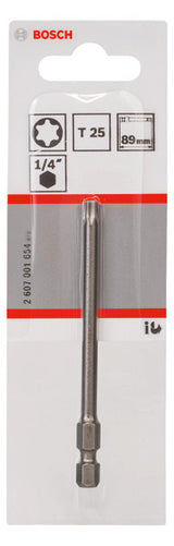 BOSCH-EW Bit TX25 L=89mm 6,4mm(1/4) 2607001654