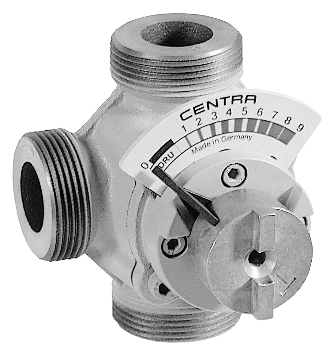 Honeywell CENTRA Uni-Dreiwege-Mischer DRU 25-16 DN 25, PN 10, incl. Wärmedämmschalen