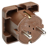 BACHMANN Schutzkontaktstecker 16A 250V 911.470 Kst IP20 br rechtw