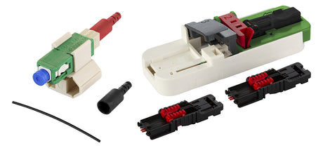 METZ CONNECT LWL-Stecker SC APC SM klemm 1509QAEA002C-E Keramik gn