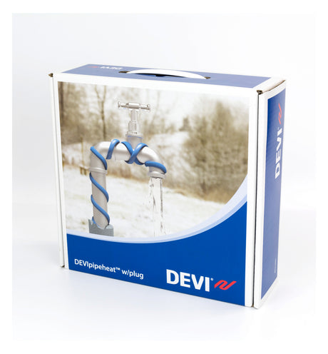 DEVI Heizband rohrbegleitend 10W/m 230V 10m bl 65°C DEVIpipeheat 10