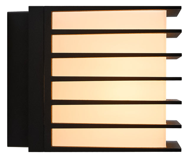 NORDLUX LED-Wandanbauleuchte 15W sw Fluctus 13 2318211003