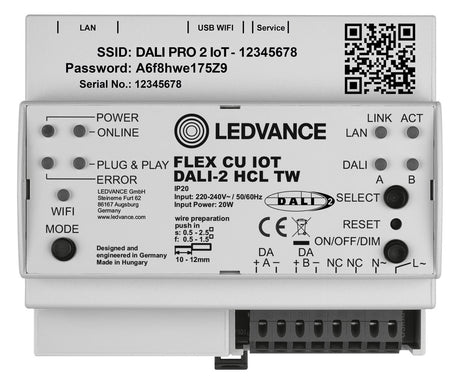 LEDVANCE Steuergerät 20W IP20 FLEX CONTROL UNIT IOT DALI-2 HCL TW