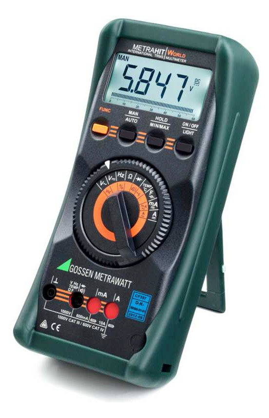 GOSSEN-METRA Multimeter a/d 1000V/AC METRAHit WORLD 1000V/DC 10A/AC 10A/DC