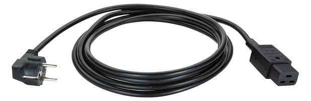BACHMANN Netzanschlussleitung 2m 16A sw 352.174 3x1,5qmm IP20 0-70°C PVC