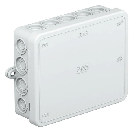 BETTERMANN Abzweigdose IP55 2,5qmm Kst A 18 125x100x40mm rechteck Wand/Decke