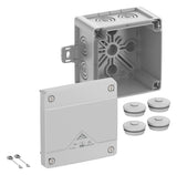 SPELSBERG Abzweigkasten 102x102mm Kst gr Abox Pro 040 AB-L IP66/IP67/IP69 IK09